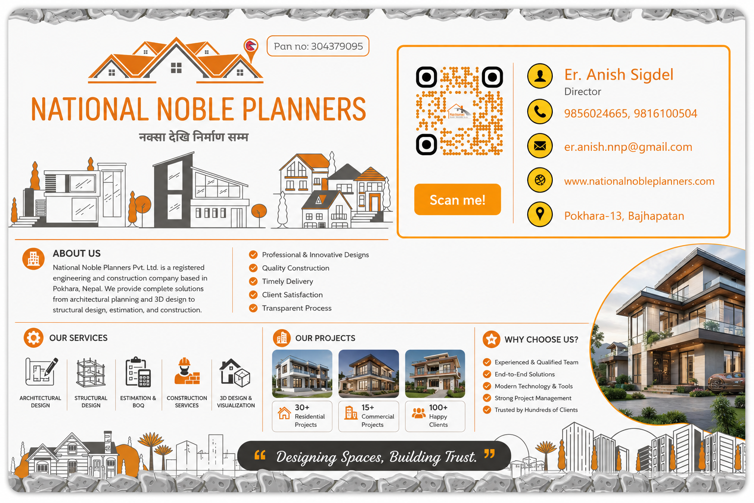 National Noble Planners Pvt. Ltd. - Engineering and Construction Company in Pokhara Nepal